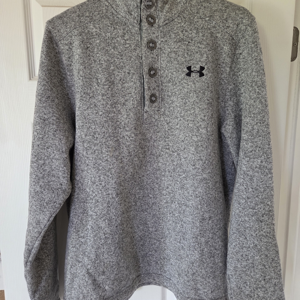 LG Gray ColdGear Pullover